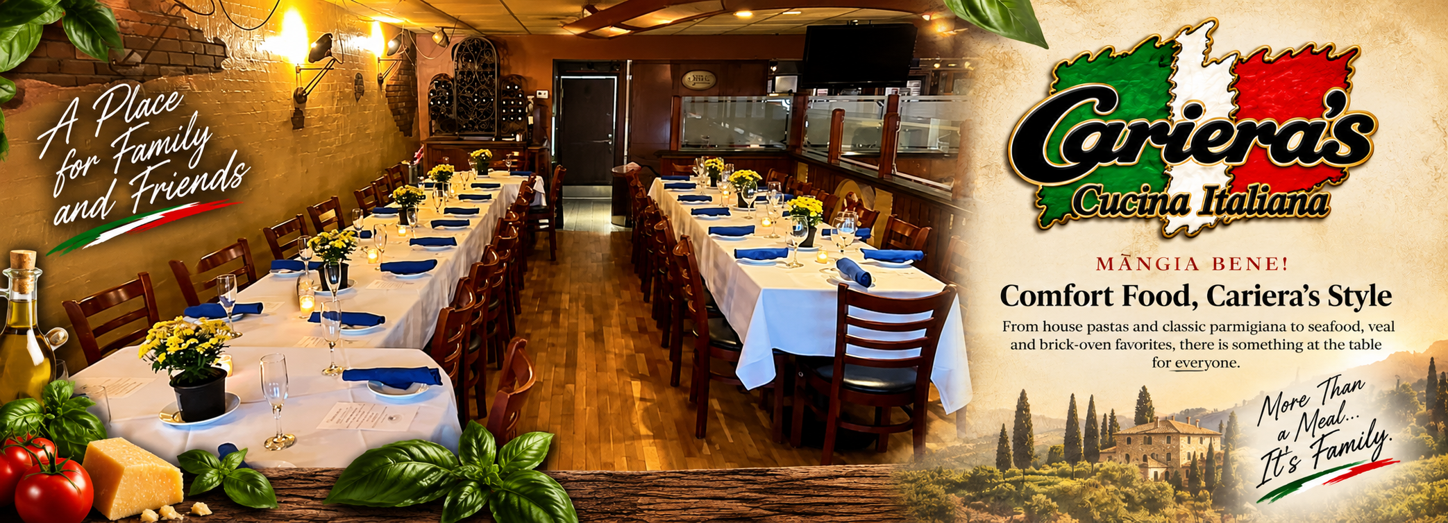 Cariera's Cucina Italiana - Family, Food and Tradition