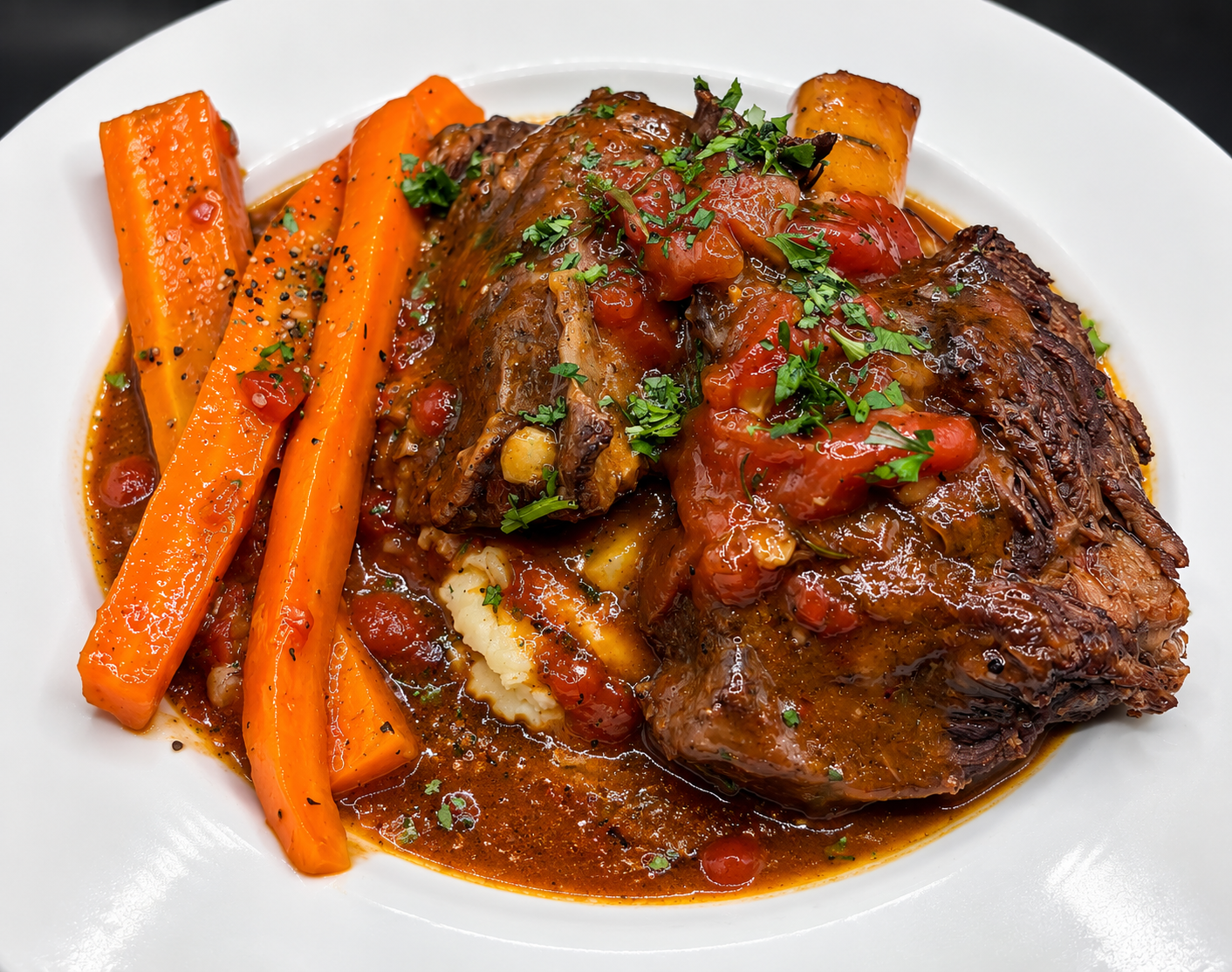 Cariera's braised short rib